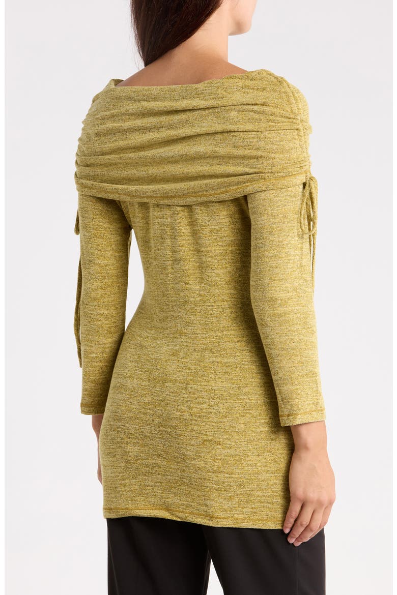 Off the Shoulder Tunic, Alternate, color, YELLOW