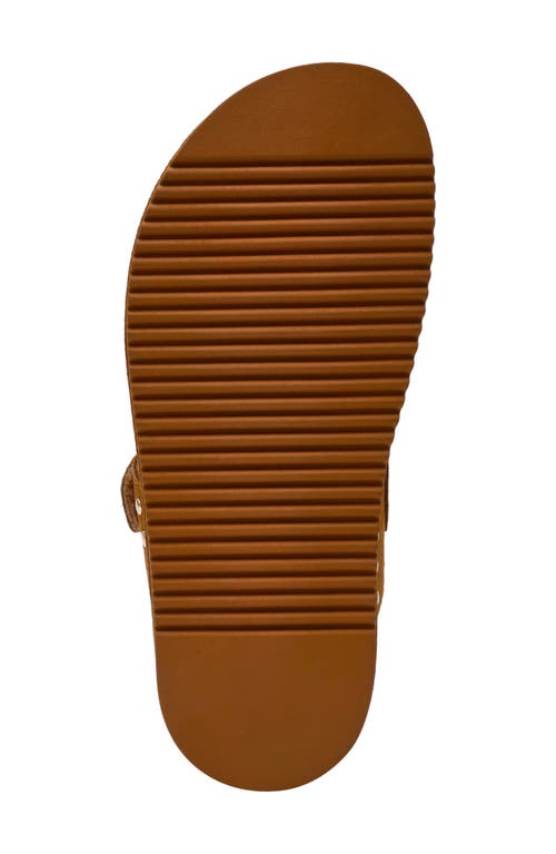 Steve Madden Thona Platform Sandal In Chestnut Suede