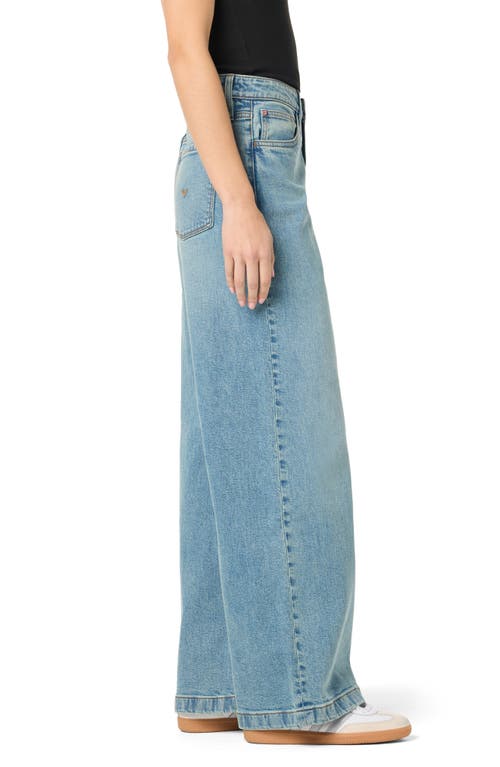 Hudson Jeans Jolene High Waist Wide Leg Jeans In Risque