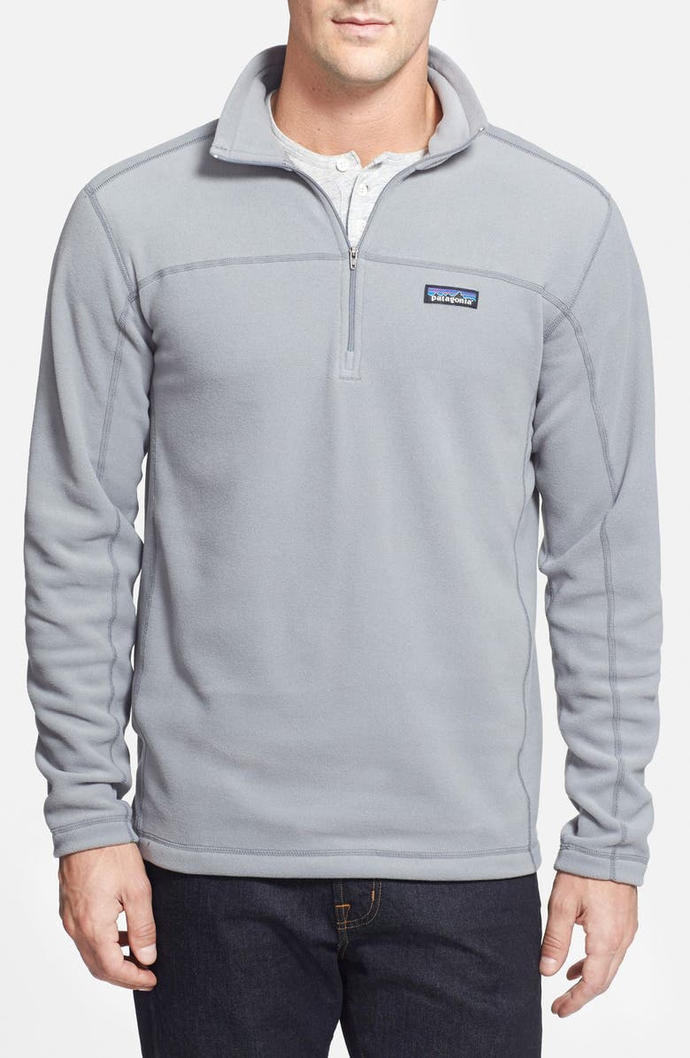 Patagonia 'Micro D' Quarter Zip Front Pullover, Main, color,