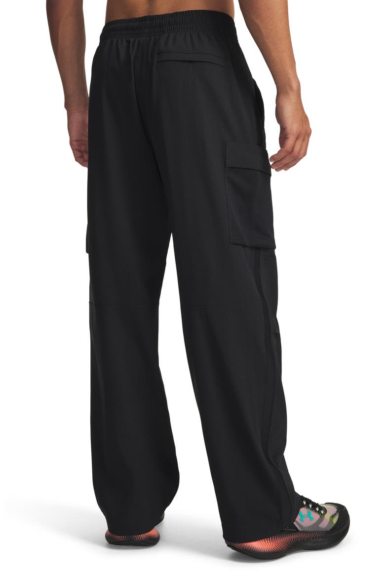 Unstoppable Airvent Woven Cargo Pants, Alternate, color, BLACK