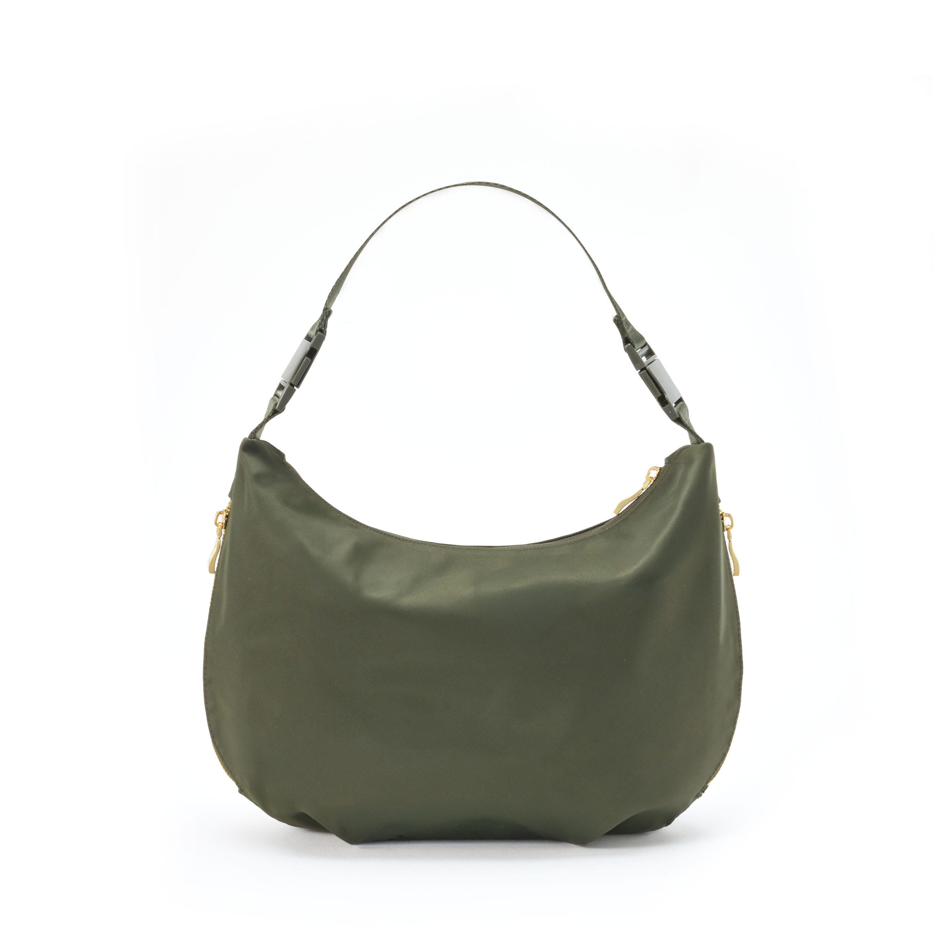 Crescent Convertible Hobo, Alternate, color, Olive Twill W/ Gold Hardware