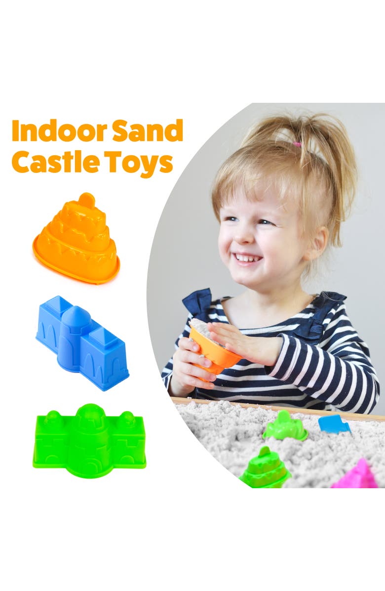 USA Toyz Sand Molds Beach Toys - 23pk, Alternate, color, Multi Color