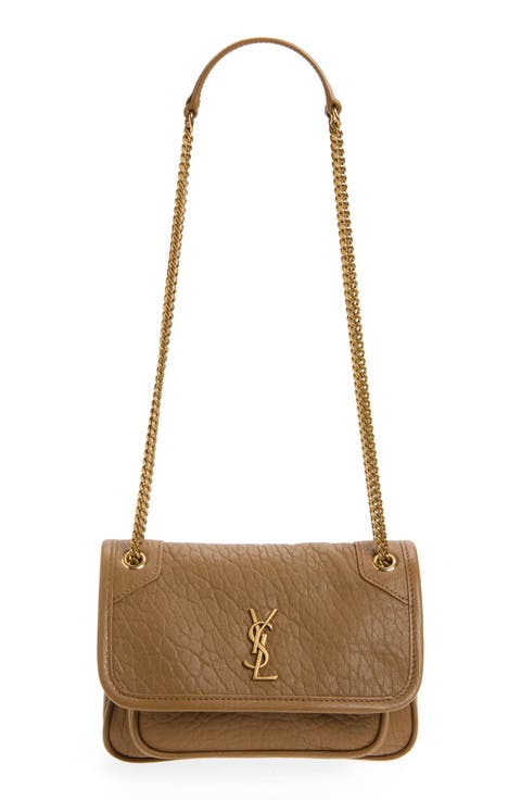 Mini Niki Leather Shoulder Bag