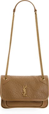 Saint Laurent Mini Niki Leather Shoulder Bag