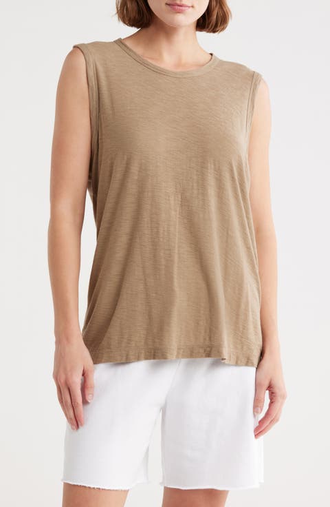 Slub Cotton Muscle Tank