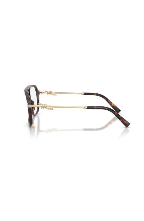 Tiffany & Co . 54mm Pilot Optical Glasses In Brown