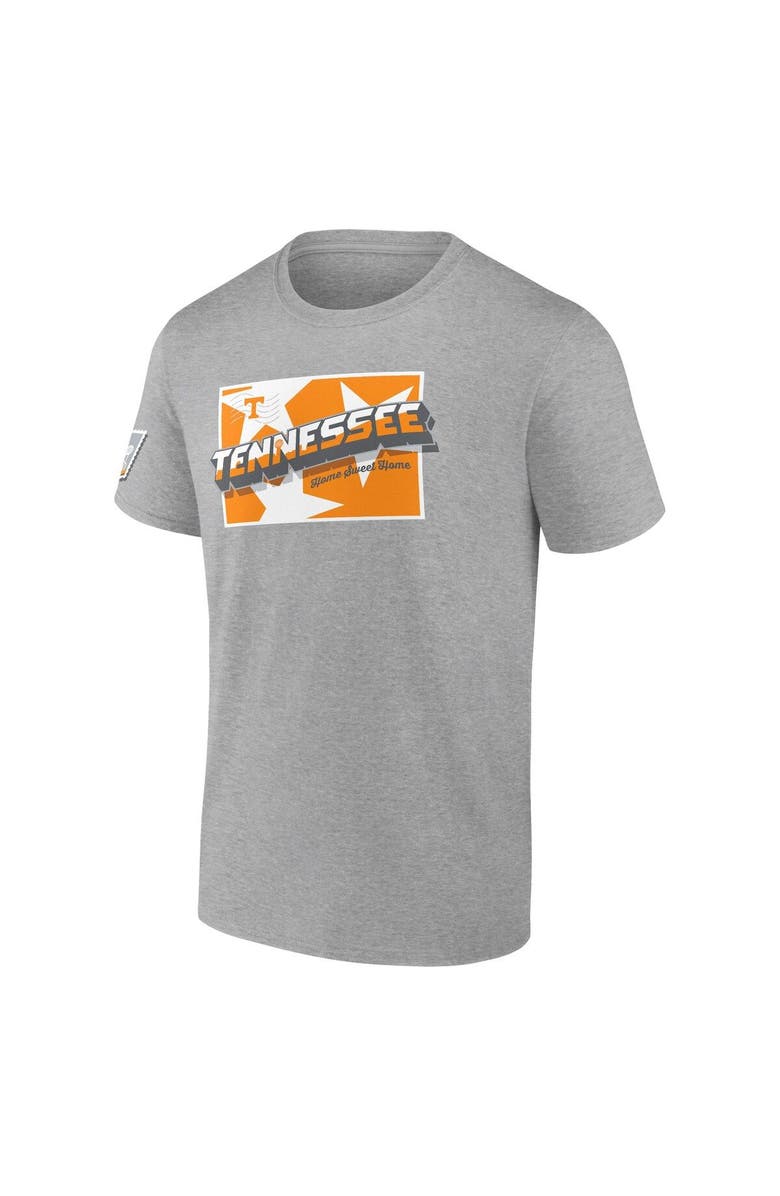 FANATICS Men's Fanatics Branded  Heather Gray Tennessee Volunteers Fan T-Shirt, Alternate, color, Heather Gray