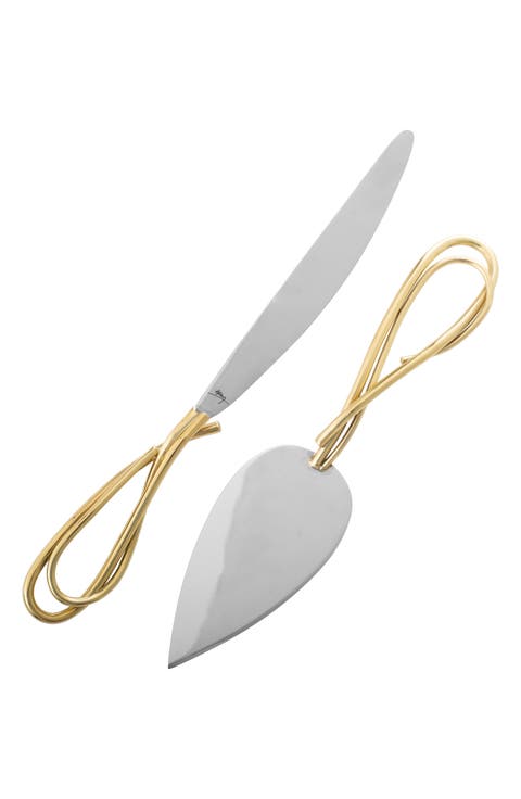 Calla Lily Cake Server Set