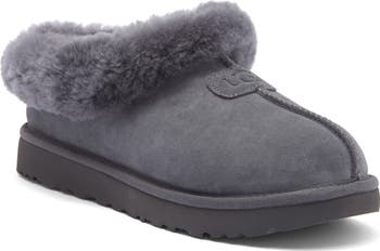 Tazzette Genuine Shearling Collar Slipper