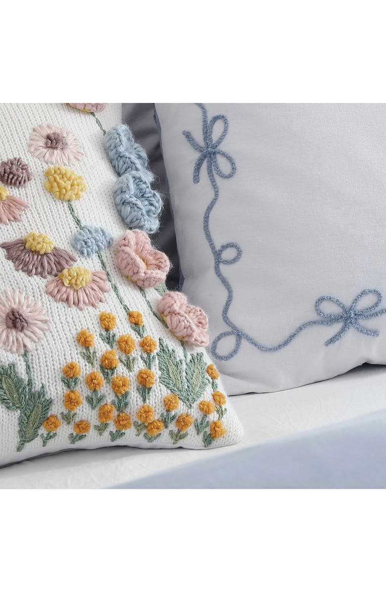 Peri Home Petals 3D Accent Pillow, Alternate, color, Multi Ivory