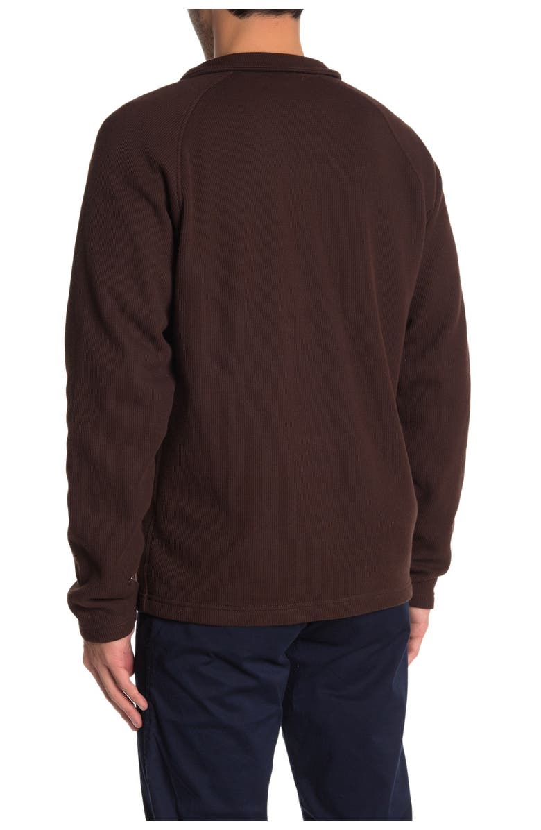 Tailor Vintage Waffle Bonded Fleece Full Zip Jacket, Alternate, color, 