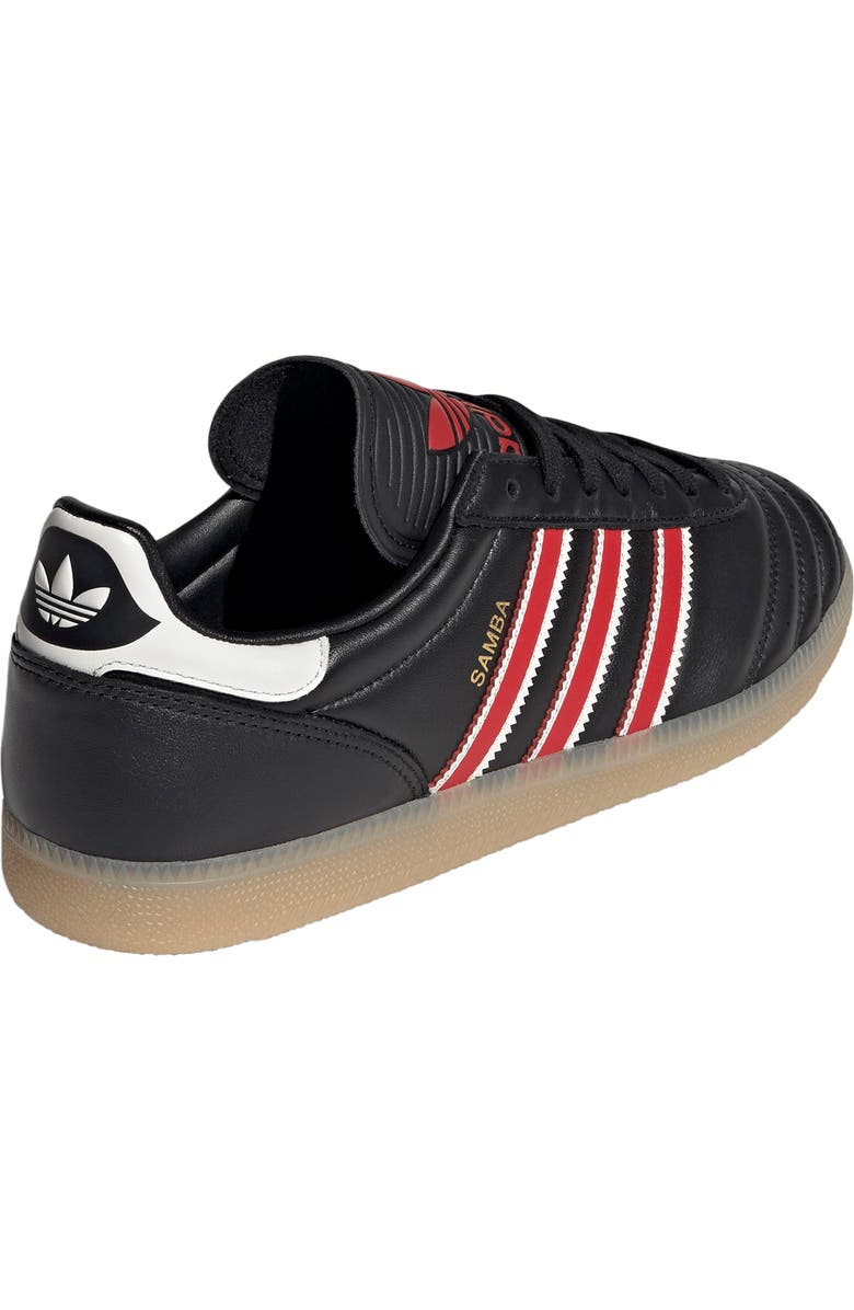 adidas Gender Inclusive Samba 62 Sneaker, Alternate, color, Core Black/ Red/ Gum 3
