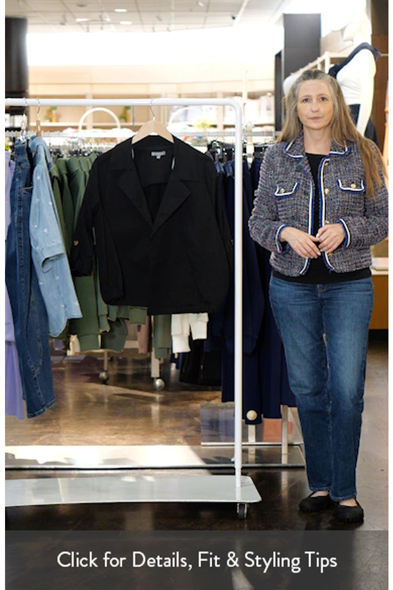 Roll Tab Crop Jacket video