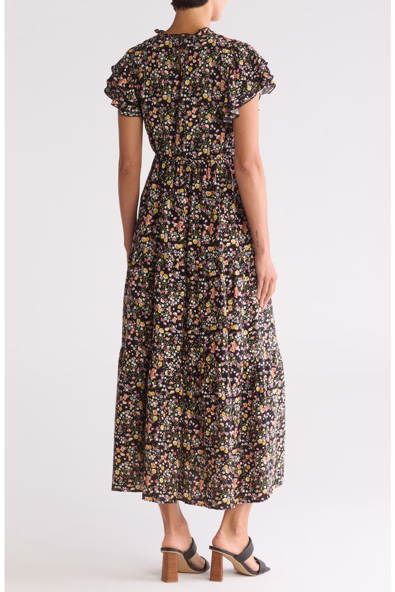 Fatima Ruffled Tiered Maxi Dress, Alternate, color, GARDEN VARIETY