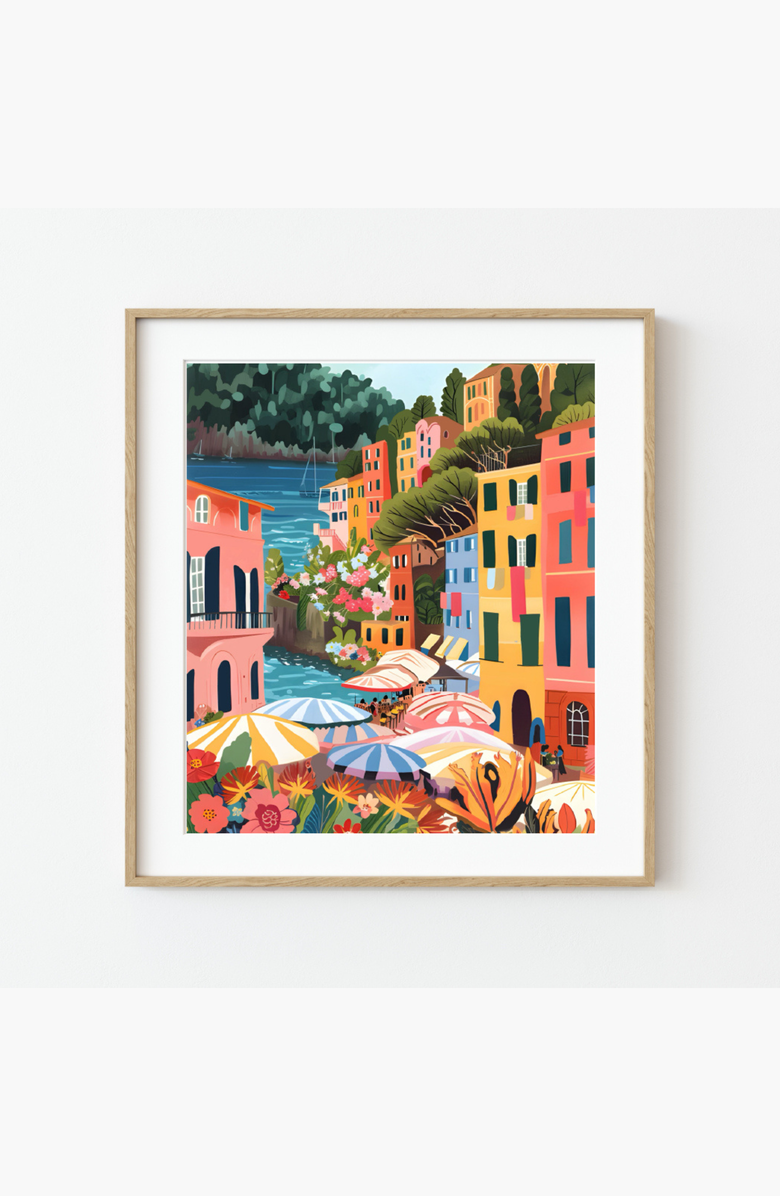 Pink Picasso Kits Portofino Flower Market Paint by Numbers Kit, Alternate, color, Multicolor