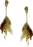 OLIVIA WELLES Renata Petal Drop Earrings