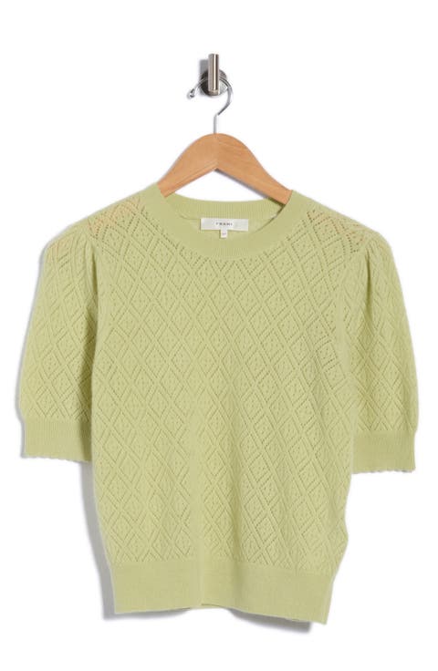 The Delicate Cashmere Short Sleeve Sweater