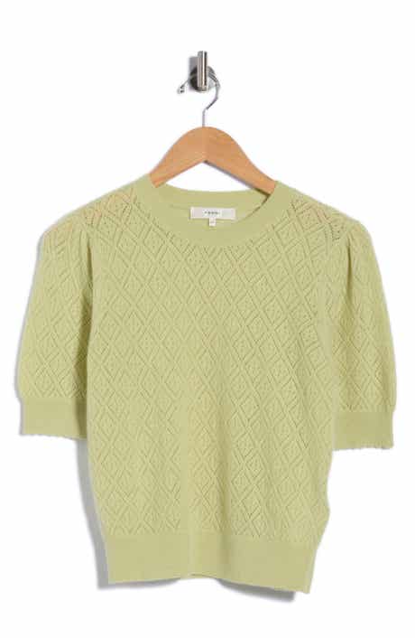 The Delicate Cashmere Short Sleeve Sweater