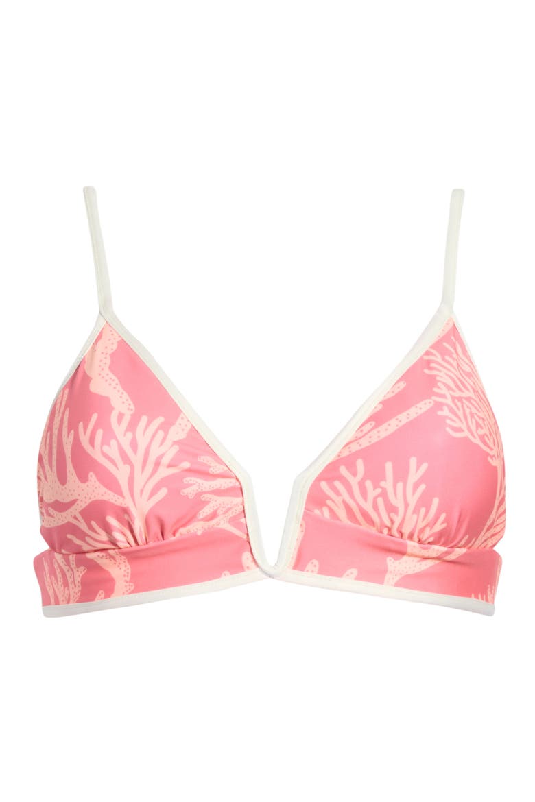 Parade Swim Top, Alternate, color, MEDIUM PINK
