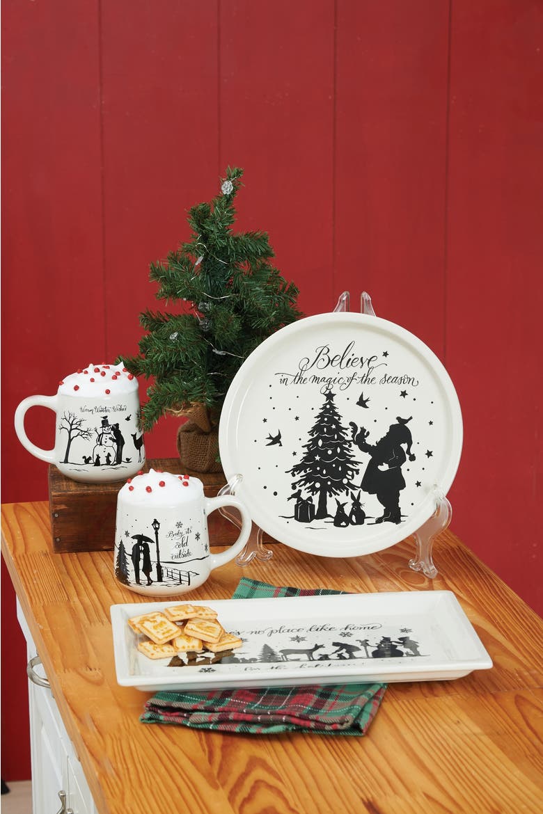 Believe Platter, Alternate, color, White