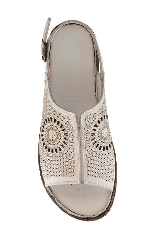 Spring Step Cordero Slingback Sandal In White