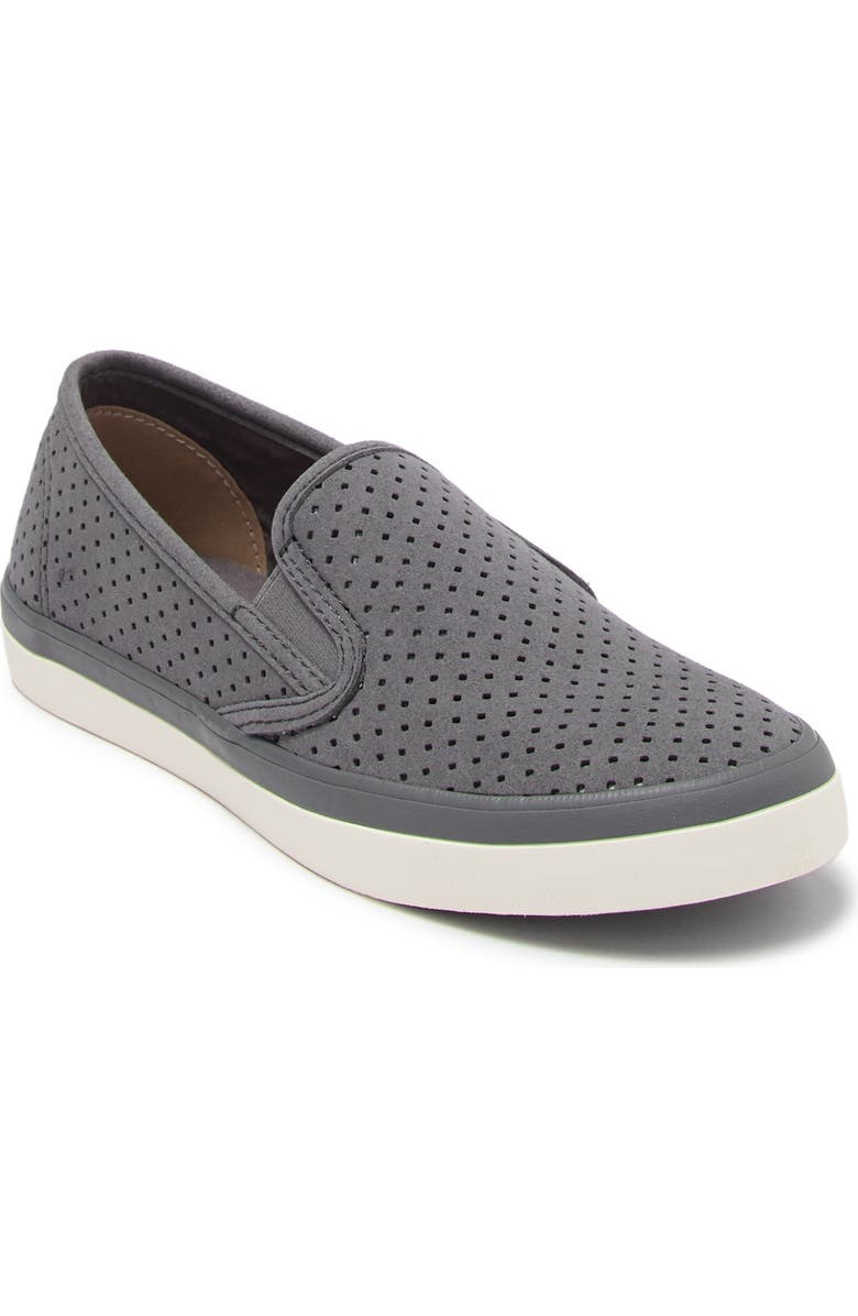 SPERRY TOP-SIDER<sup>®</sup> Sperry Seaside Perforated Varsity Slip-On Sneaker, Main, color,