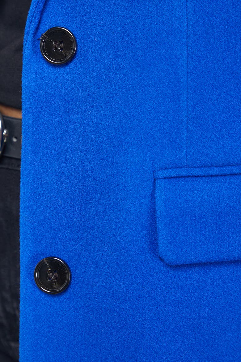 Oversized Blazer Coat, Alternate, color, Dark Blue