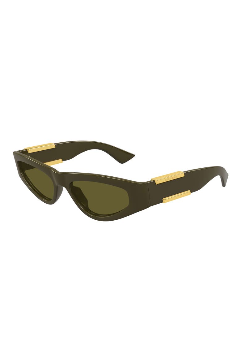 53mm Cat Eye Sunglasses, Alternate, color, GREY