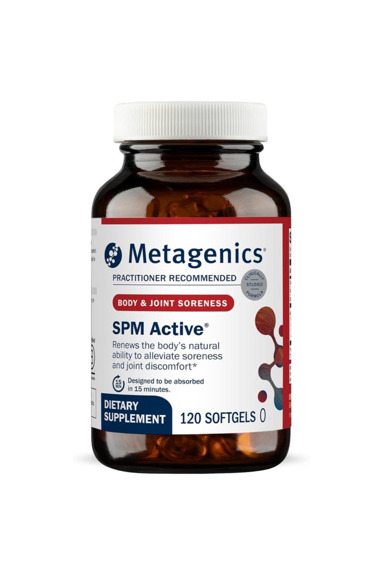 SPM Active Specialized Pro-Resolving Mediators Marine Oil Supplement 120 Softgels, Main, color, None