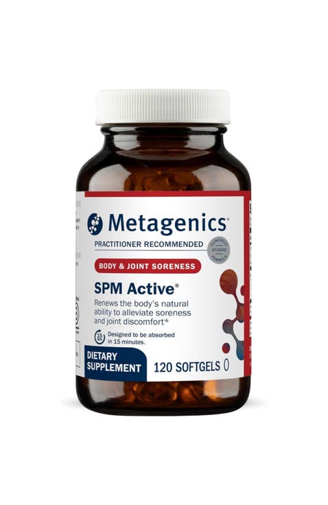 SPM Active Specialized Pro-Resolving Mediators Marine Oil Supplement 120 Softgels