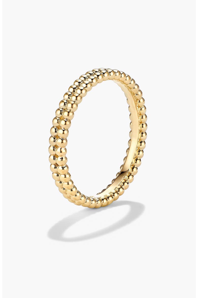 Duo Beaded Stacker Ring, Alternate, color, 18k Gold Vermeil