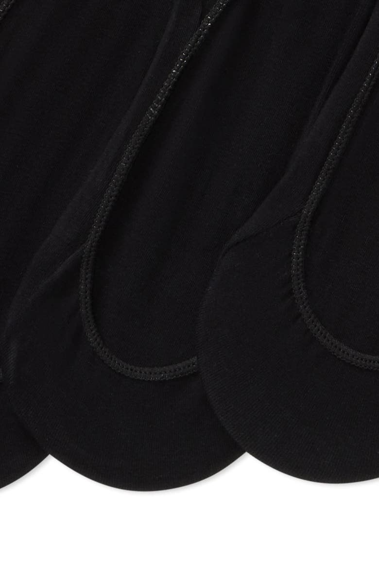 Polo Ralph Lauren 3-Pack Liner Socks, Alternate, color, Black