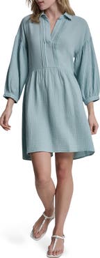 DKNY Jeans Cotton Gauze Dress