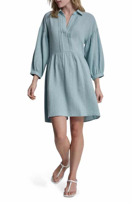 DKNY Jeans Cotton Gauze Dress