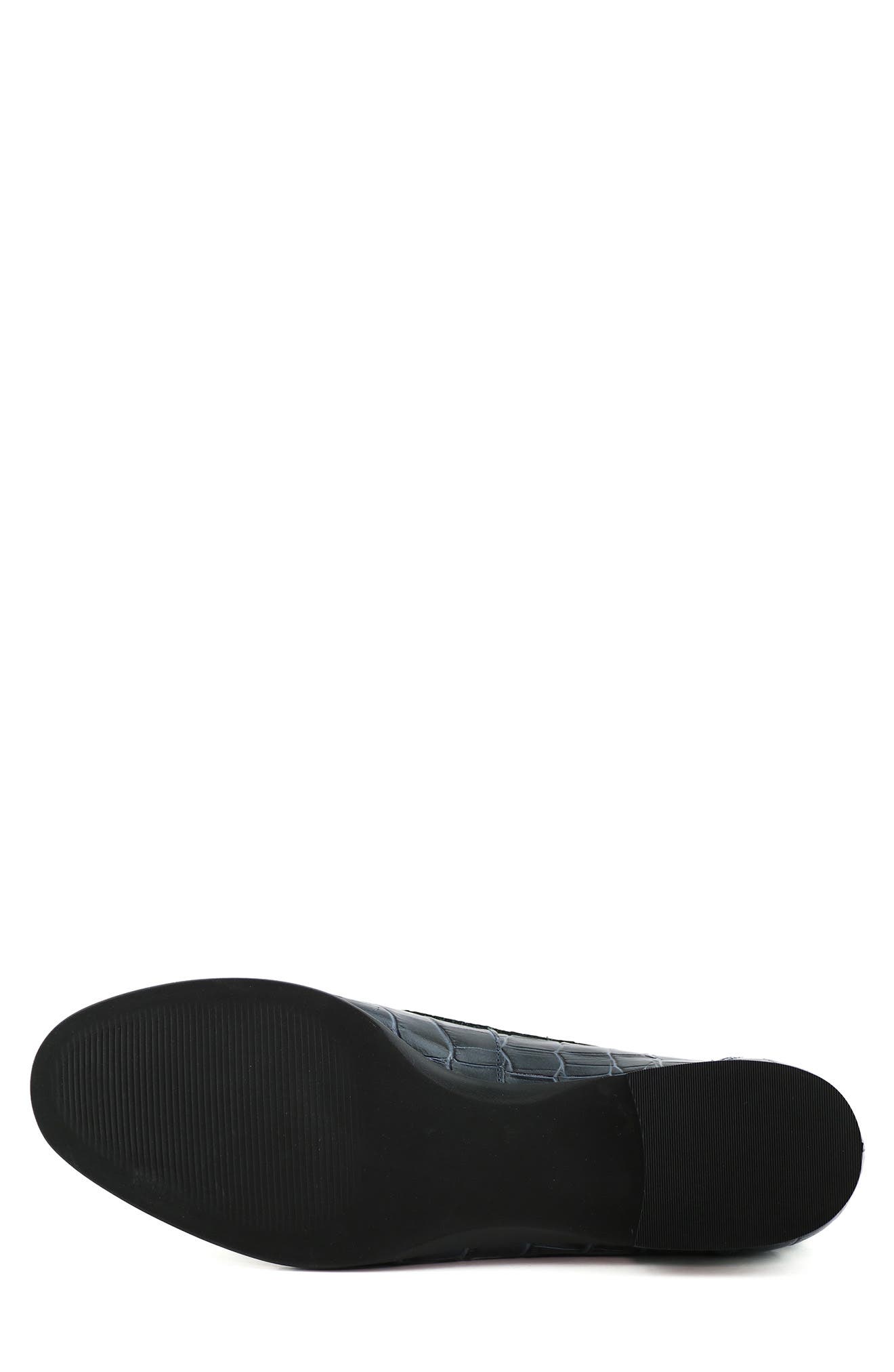 Madison Ave Loafer, Alternate, color, NAVY CROCO