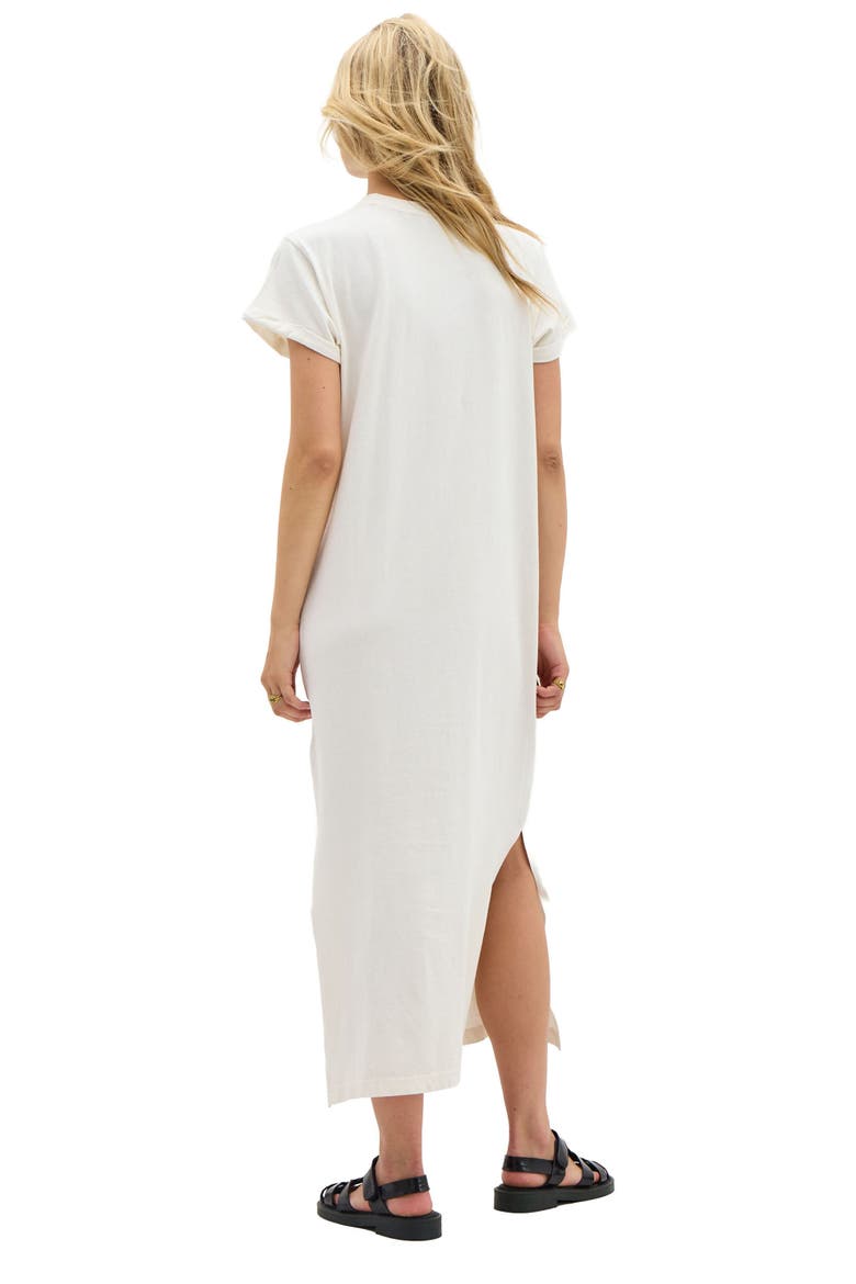 The Relaxed Tee Dress, Alternate, color, Bone