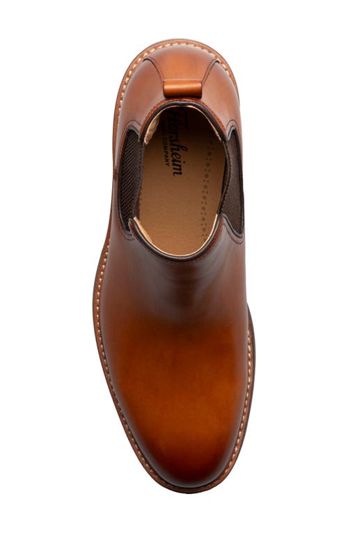Florsheim Anthem Plain Toe Chelsea Boot In Brown