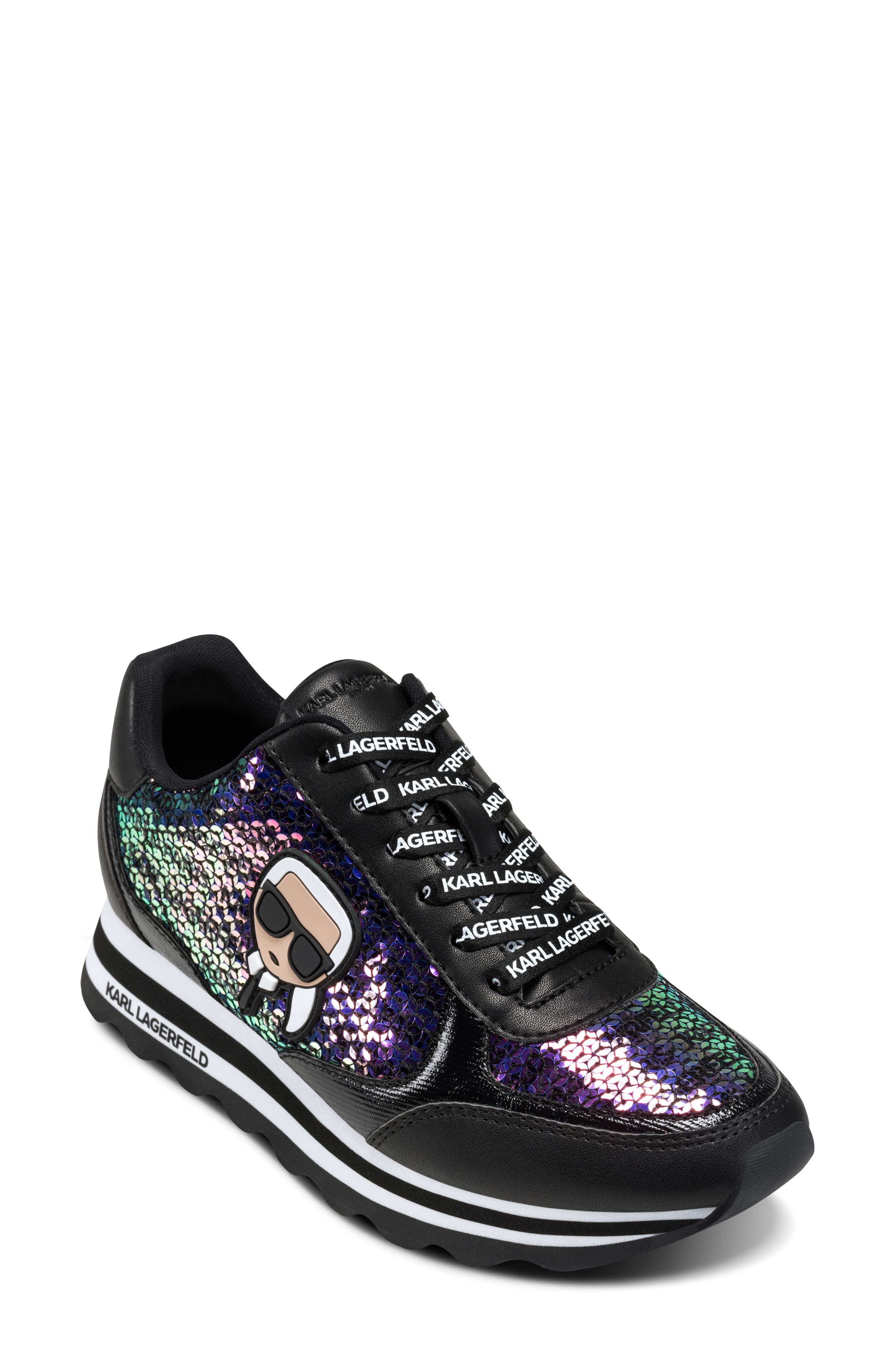 KARL LAGERFELD PARIS Meade Platform Sneaker