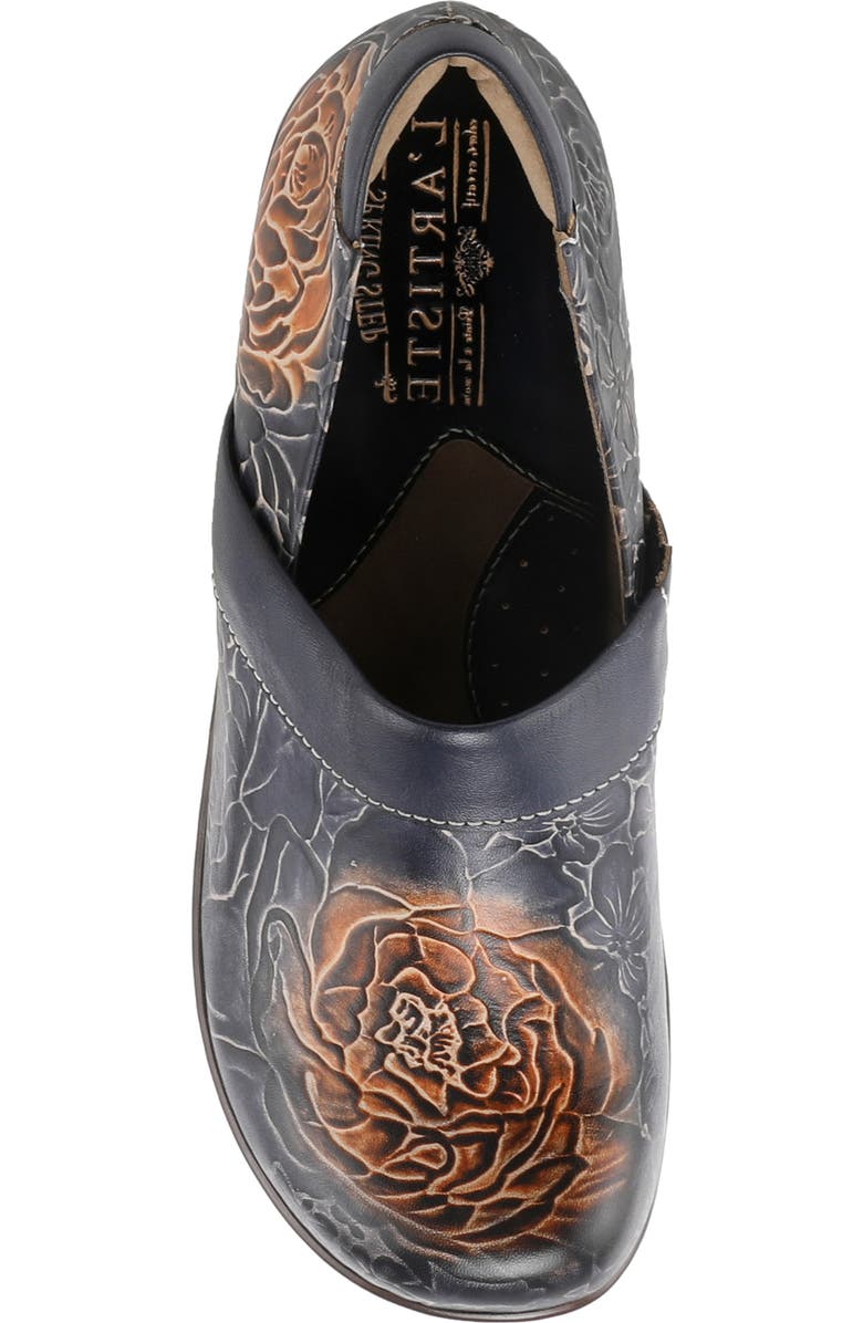 L'Artiste by Spring Step Elkajay Clog, Alternate, color, Navy Multi