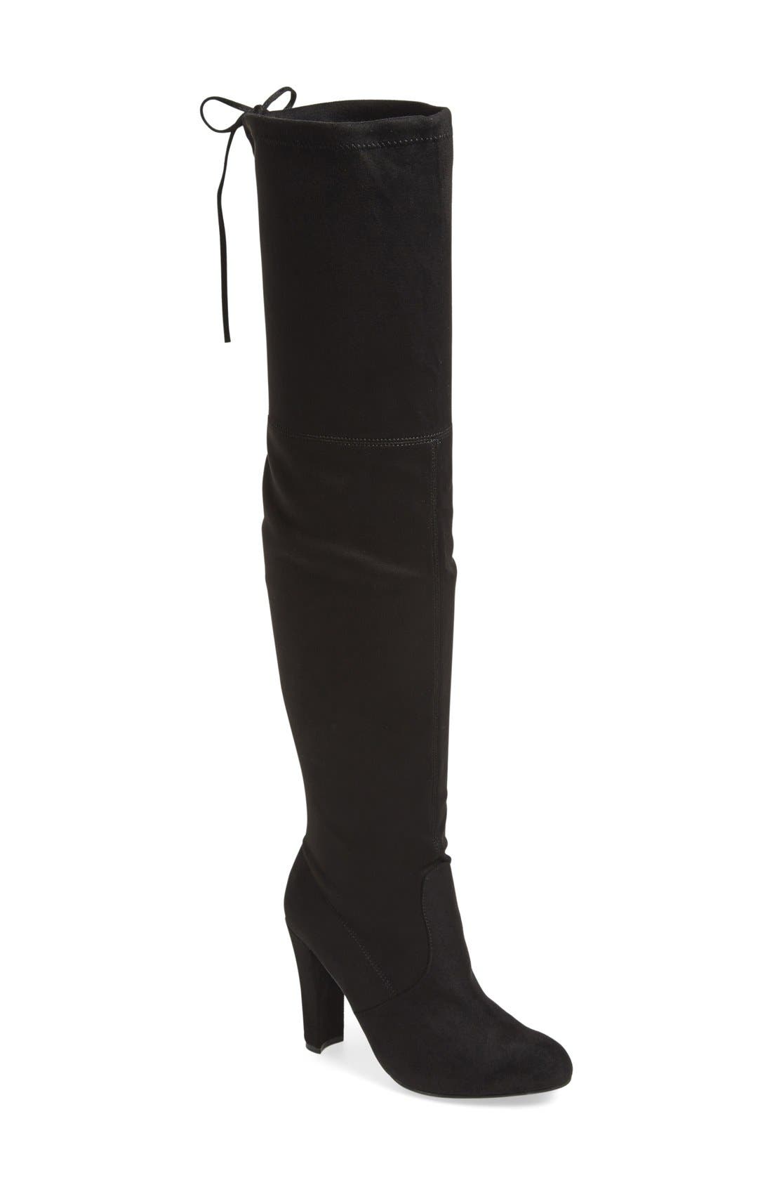 Steve Madden 'Gorgeous' Over the Knee Boot, Main, color, 