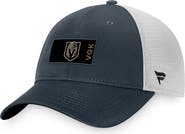 FANATICS Men's Fanatics Branded Charcoal/White Vegas Golden Knights Authentic Pro Rink Trucker Snapback Hat