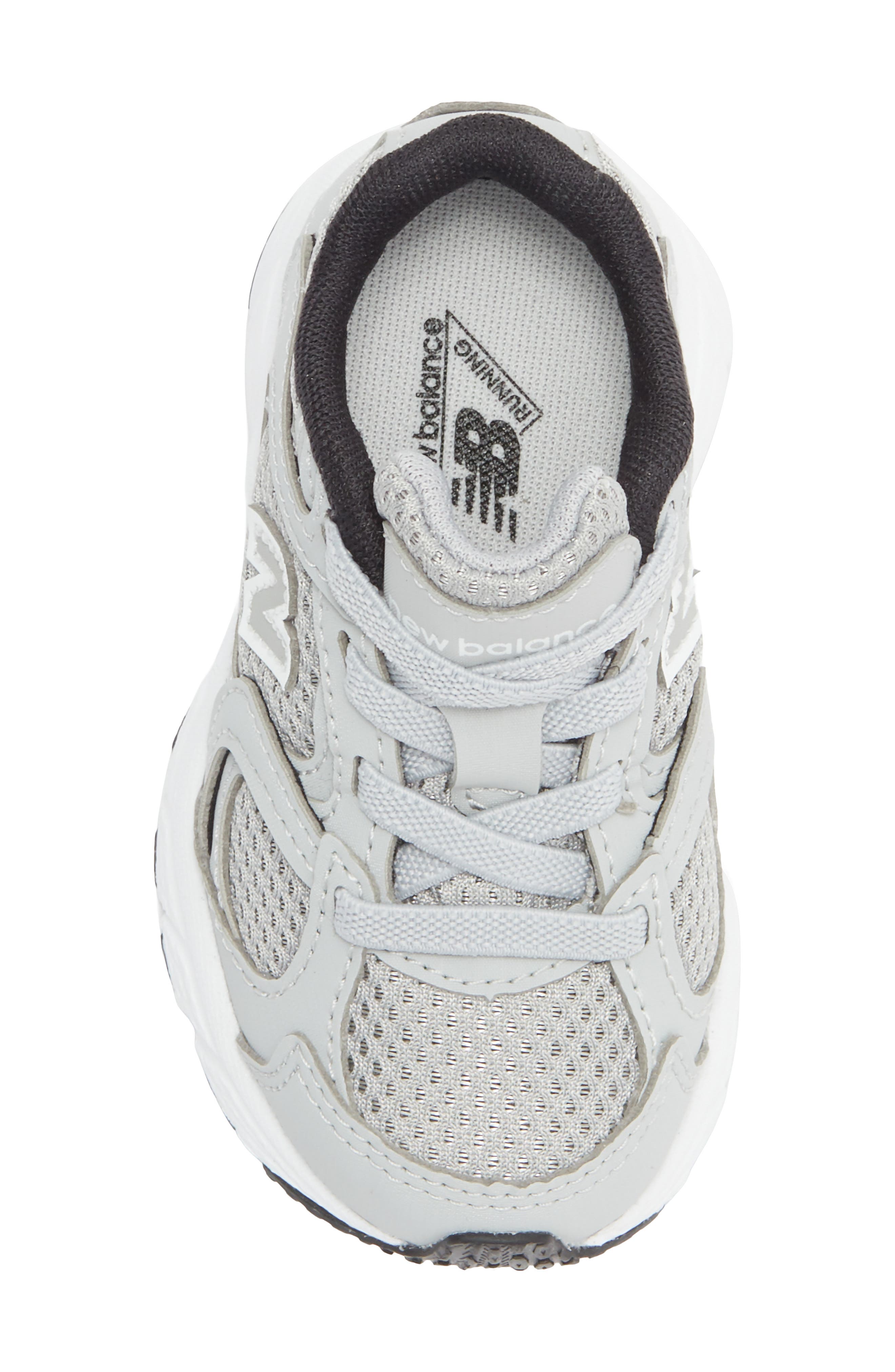 New Balance Kids' 408 Running Shoe, Alternate, color, Raincloud/ Silver Metallic