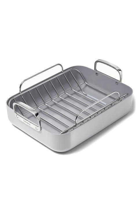 Ceramic Nonstick Roasting Pan & Wire Rack