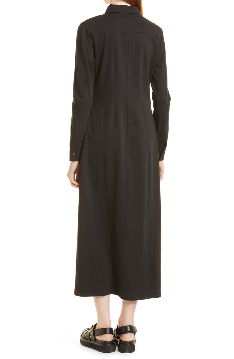 Samsøe Samsøe Cassi Long Sleeve Organic Cotton Shirtdress, Alternate, color, 