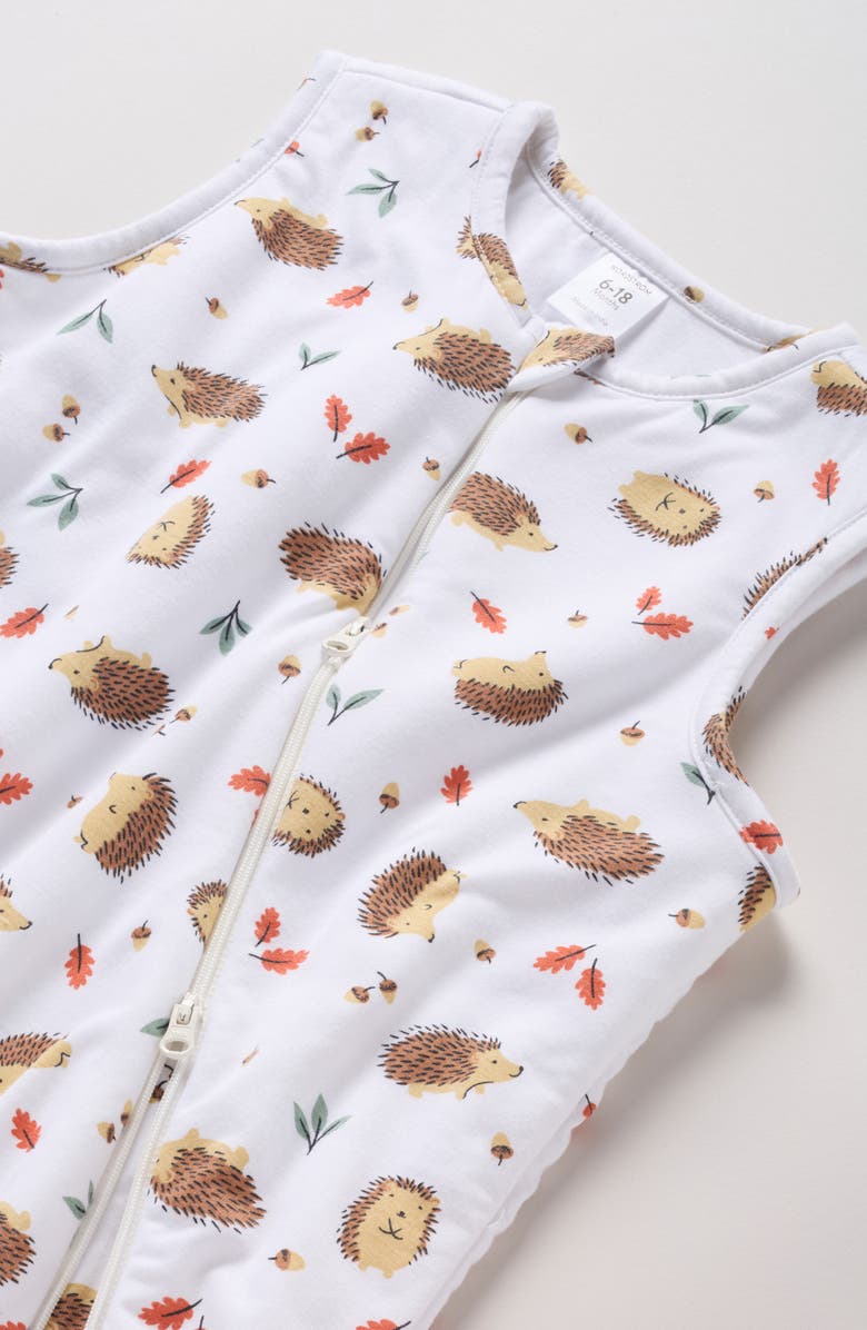 Nordstrom Cozy Wearable Blanket, Alternate, color, Ivory Egret Autumn Hedgehogs