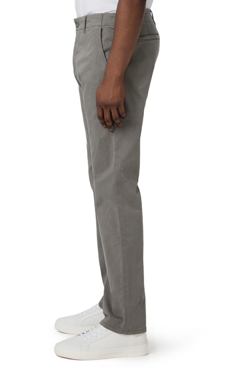 PAIGE Vincent Straight Leg Sateen Chinos, Alternate, color, Cool Slate