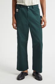 Bode Knolly Brook Cotton Twill Trousers