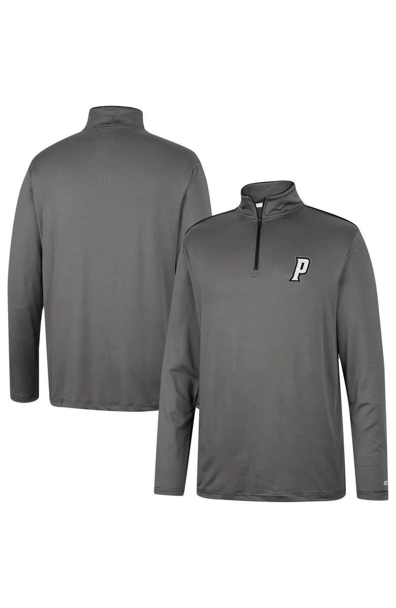 COLOSSEUM Men's Colosseum Charcoal Providence Friars Logo Quarter-Zip Windshirt, Main, color, 
