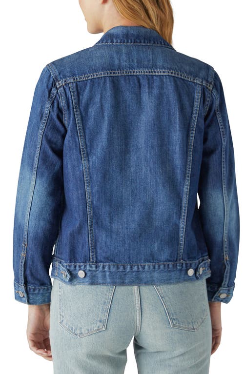 Lucky Brand The Tomboy Denim Trucker Jacket